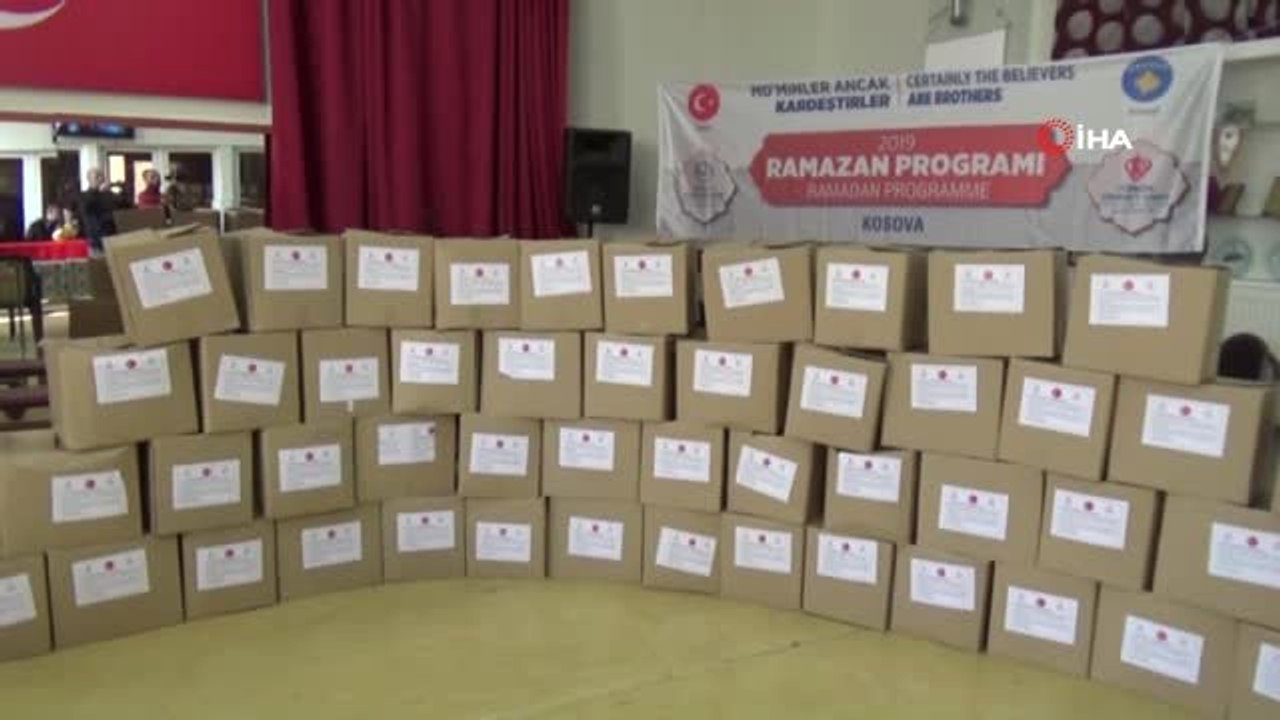 Ramazan Paketleri Kosovalıların Yüzünü Güldürdü