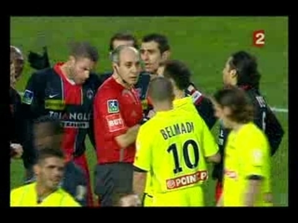 yepes carton rouge psg-valenciennes