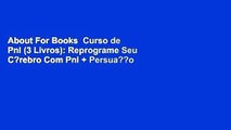 About For Books  Curso de Pnl (3 Livros): Reprograme Seu C?rebro Com Pnl   Persua??o E Influ?ncia
