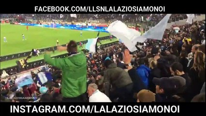 VIDEO / ATALANTA-LAZIO 0-2, DALLA TRIBUNA TEVERE (CHI NON SALTA DELLA ROMA È)
