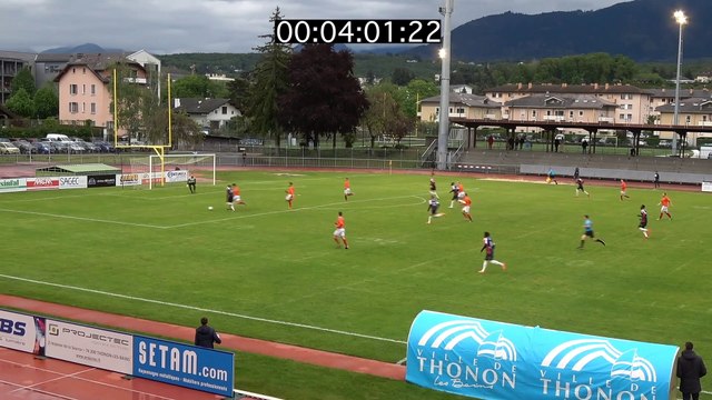Les buts de la rencontre Thonon Evian - US Annecy le Vieux
