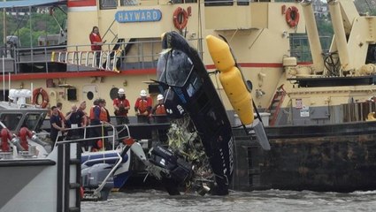 Helikopter Hudson Nehri'ne Düştü