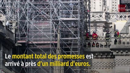 Notre-Dame : les dons payés s'élèvent à 71 millions d'euros