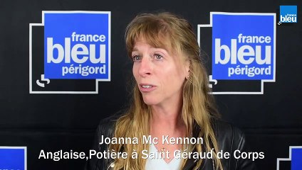 jeudi: Joanna McKennon / Anglaise, potière à Saint Géraud de Corps