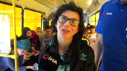 Özel eğitim öğrencileri hayallerini uçurdu