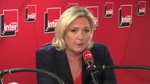 Marine Le Pen : “Je ne suis pas présidente de la République, je suis cheffe de l'opposition”