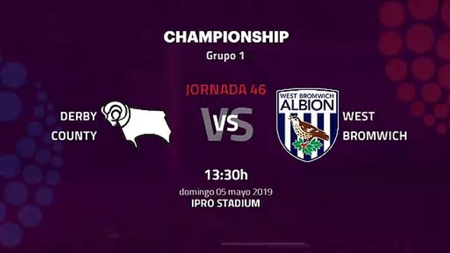 Derby County -West Bromwich Albion Jornada 46 Championship 05-05-2019_13-30