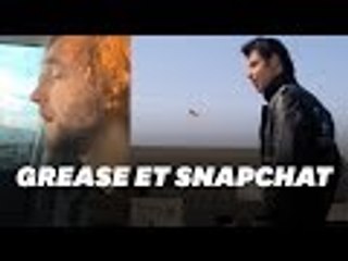Il interprète "Grease" de la meilleure des façons avec ce filtre Snapchat