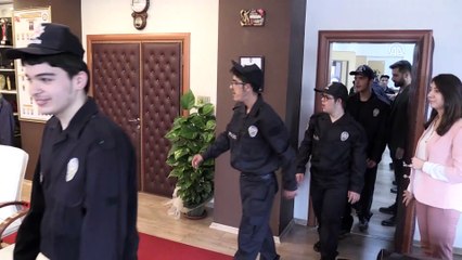 Özel çocukların polislik hayali gerçek oldu - DÜZCE