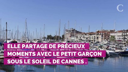 PHOTOS. Cannes 2019 : Quand Eva Longoria joue les mamans poules avec son fils Santiago à la plage