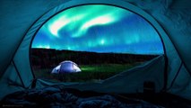 RAIN ON TENT | 10 HOURS - 4K - Soothing Rain on Tent Sound for Sleep, Study, Relaxing Nature