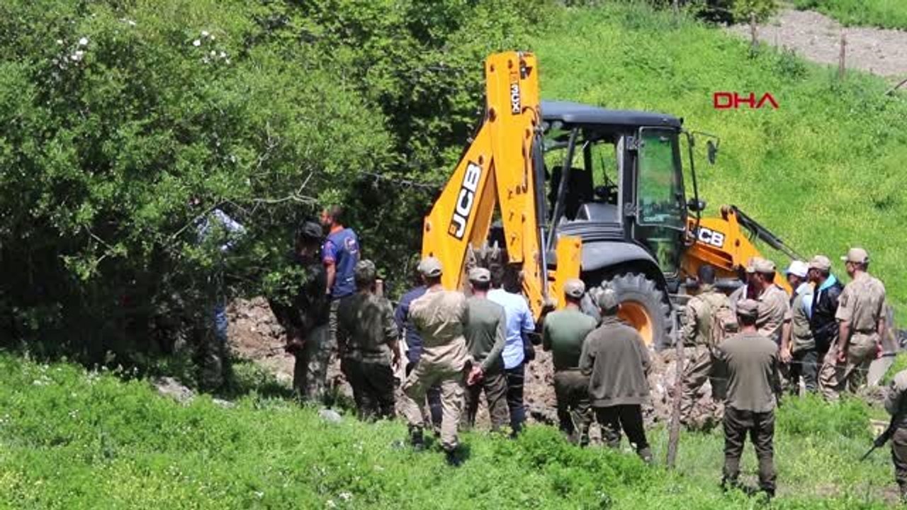 Samsun Ecrin'in Kaybolduğu Evin Yakınında Kazı Çalışmasına Devam Edildi