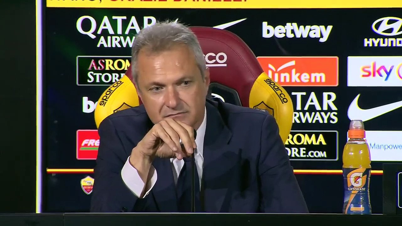 Conferenza d'addio Daniele De Rossi (140519)