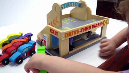 Genevieve Plays and Teaches with Toy Cars!