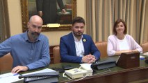 Reunión de ERC en el Congreso