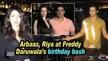 Arbaaz Khan, Riya Sen celebrate 