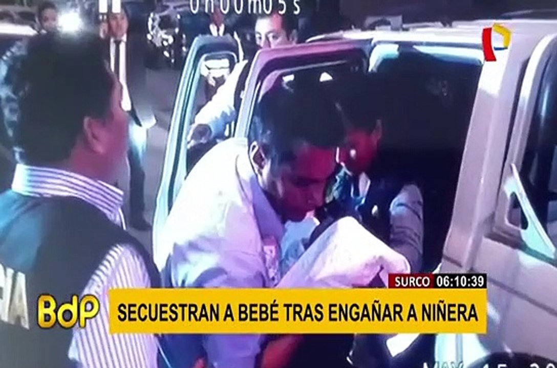 Rescatan a bebé de dos meses que había sido secuestrada en Surco