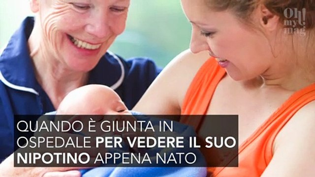 La nonna che vuole allattare il proprio nipote