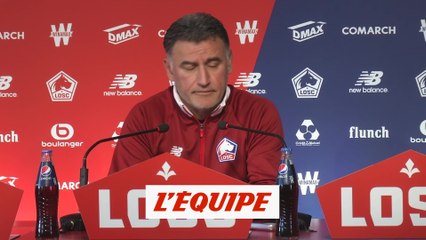 Galtier «Remobiliser tout le monde» - Foot - L1 - Losc