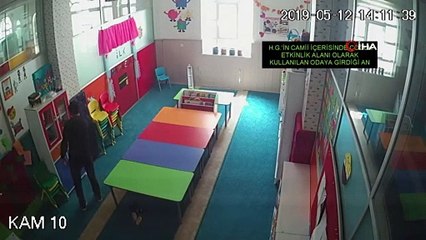 Camiden hırsızlık yapan şahıs yakalandı