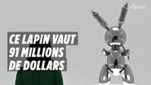 Un lapin de Jeff Koons vendu 91,1 millions de dollars