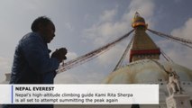 Nepal mountaineer Kami Rita to attempt record 24th Everest climb