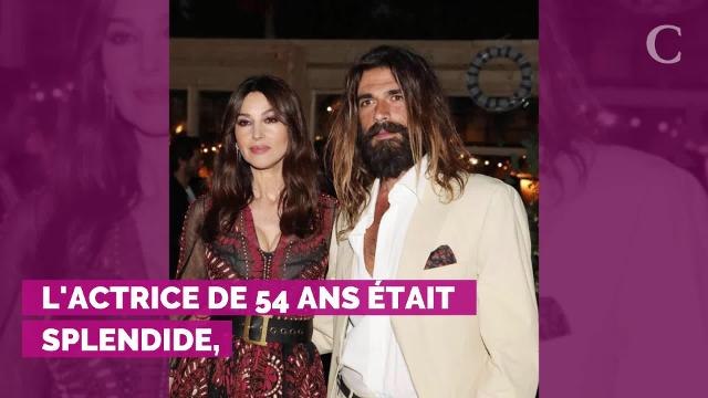 PHOTOS. Cannes 2019 : Monica Bellucci rayonnante au bras de son compagnon Nicolas Lefebvre à la soirée Dior