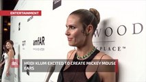 Heidi Klum Is Going Full Disney With Her Designs