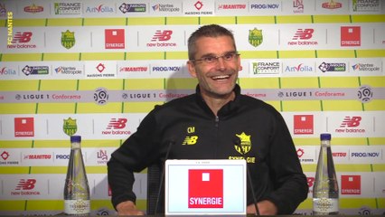 Cyril Moine avant Montpellier HSC - FC Nantes