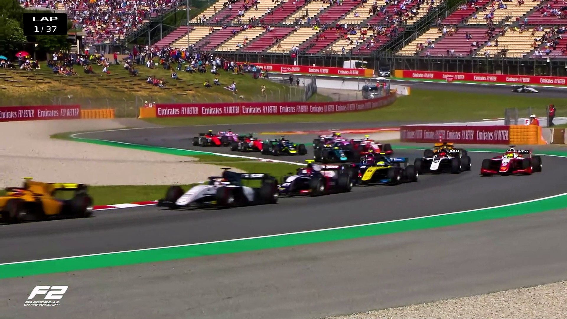 Formula 2 Feature Race Highlights | 2019 Spanish Grand Prix - Dailymotion  Video