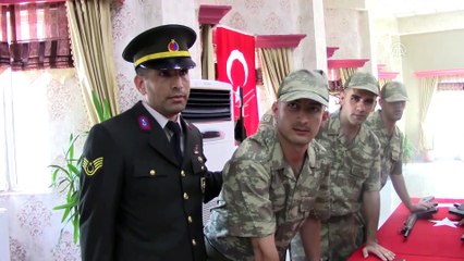 Engellilerin bir günlük askerlik sevinci - ADIYAMAN