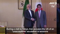 Iran accuses US of 'unacceptable' escalation in tensions