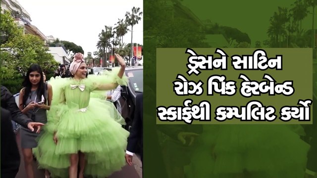 લાઇમ ગ્રીન ડ્રેસમાં દીપિકાનો ડ્રામેટિક લૂક, સોશિયલ મીડિયા પર ટ્રોલ થઈ