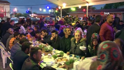 Beykoz'da 'Gönülden Gönüle İftar Buluşmaları'nda 2 bin kişi iftar yaptı