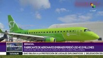Brasil: Embraer pierde 40.5 mdd en primer trimestre de 2019