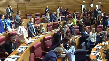 Las Cortes Valencianas ya están constituidas