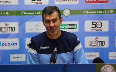 Estac-AC Ajaccio⎥Rui Almeida : "l'objectif de finir avec 73 points."