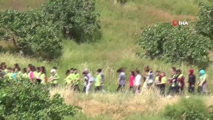 Öğrenciler Zeugma Antik Kent'te Çöp Topladı