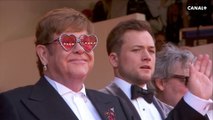 La montée des marches l'équipe du film Rocket Man - Cannes 2019