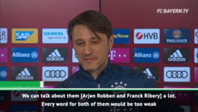 Robben and Ribery will be missed at Bayern - Kovac