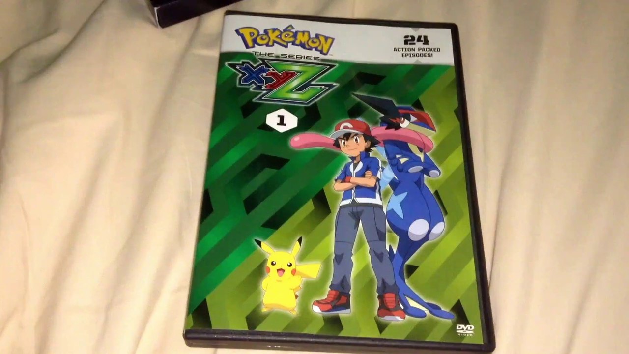 Pokemon The Series Xyz Vol 1 Dvd Unboxing Video Dailymotion