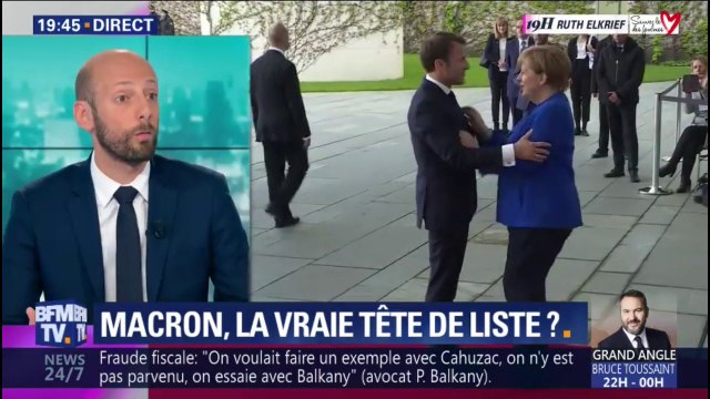 Stanislas Guérini à propos d'Angela Merkel: Sur un certain nombre de sujets, on souhaite avancer plus vite que les Allemands