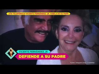 Llamada con Vicente Fernández Jr. por declaraciones de su padre | De Primera Mano