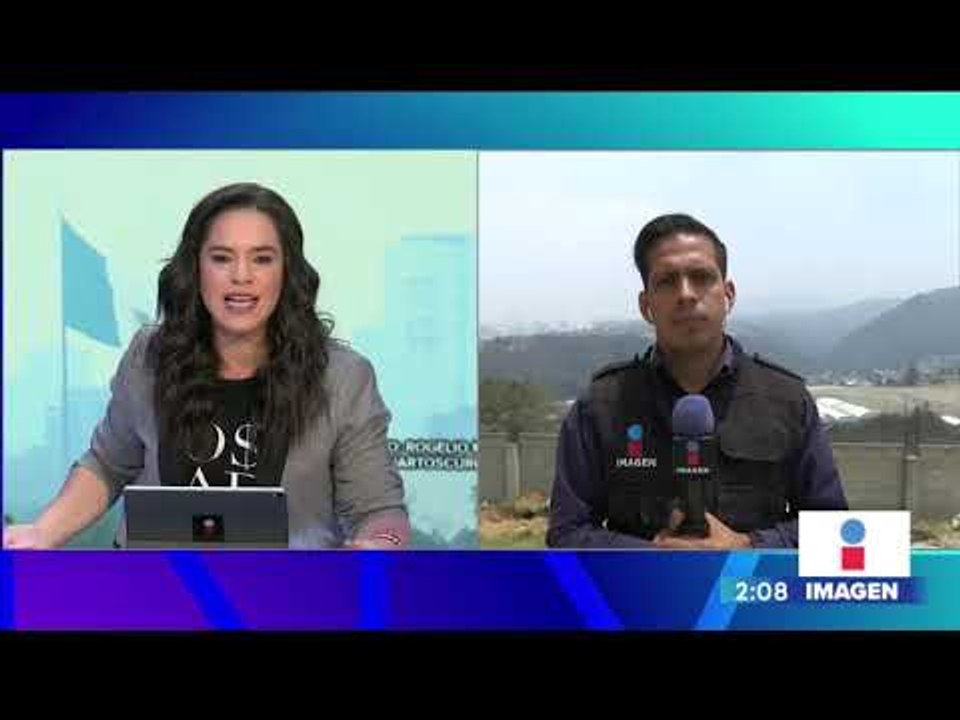 Se registra un incendio en Huixquilucan, Estado de México | Noticias con Yuriria Sierra