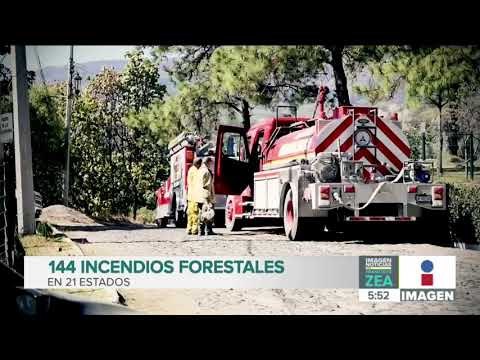 Así se ven los 144 incendios forestales en México desde el espacio | Noticias con Francisco Zea