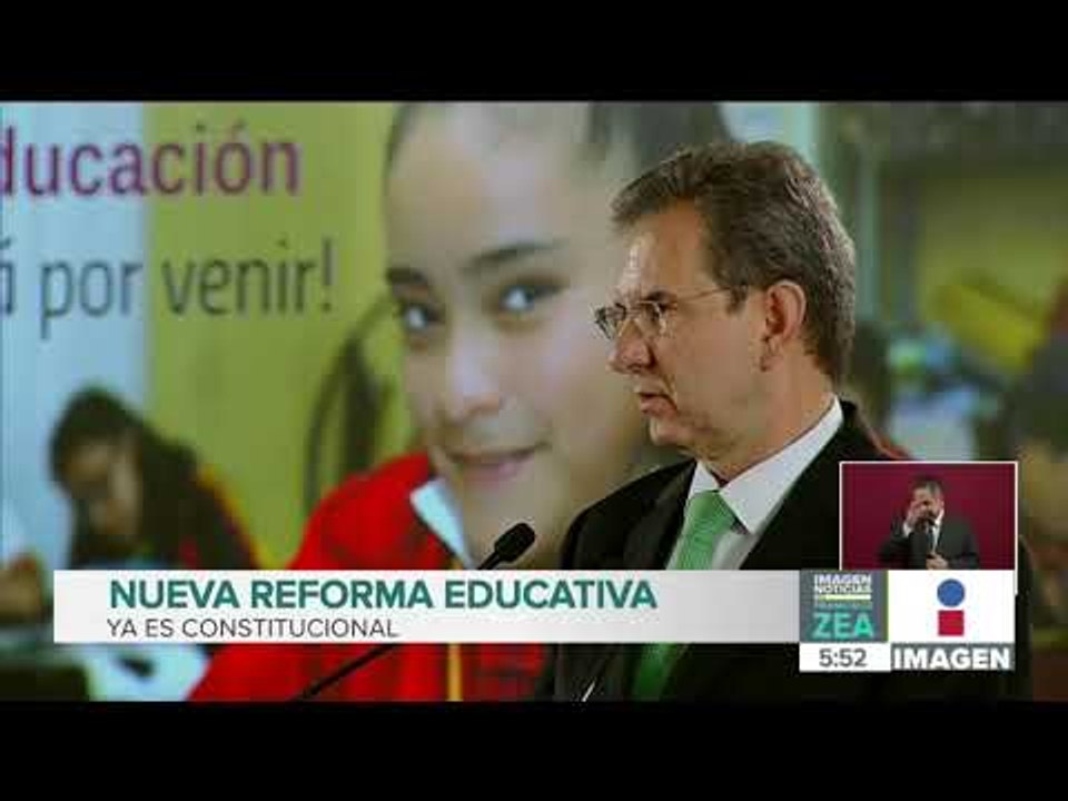 Aprueban 17 congresos locales la Reforma Educativa de AMLO | Noticias con Francisco Zea