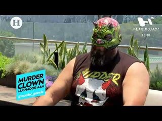 Murder Clown habla sobre los retos en la Lucha Libre