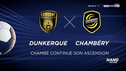 Lidl Starligue (J23) Dunkerque - Chambéry : Chambé continue son ascension