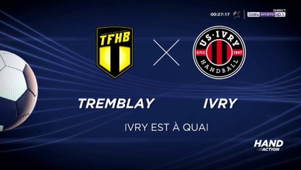 Lidl Starligue (J23) Tremblay - Ivry : Ivry est à quai