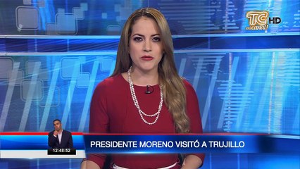 Presidente Moreno visitó a Julio César Trujillo en el hospital